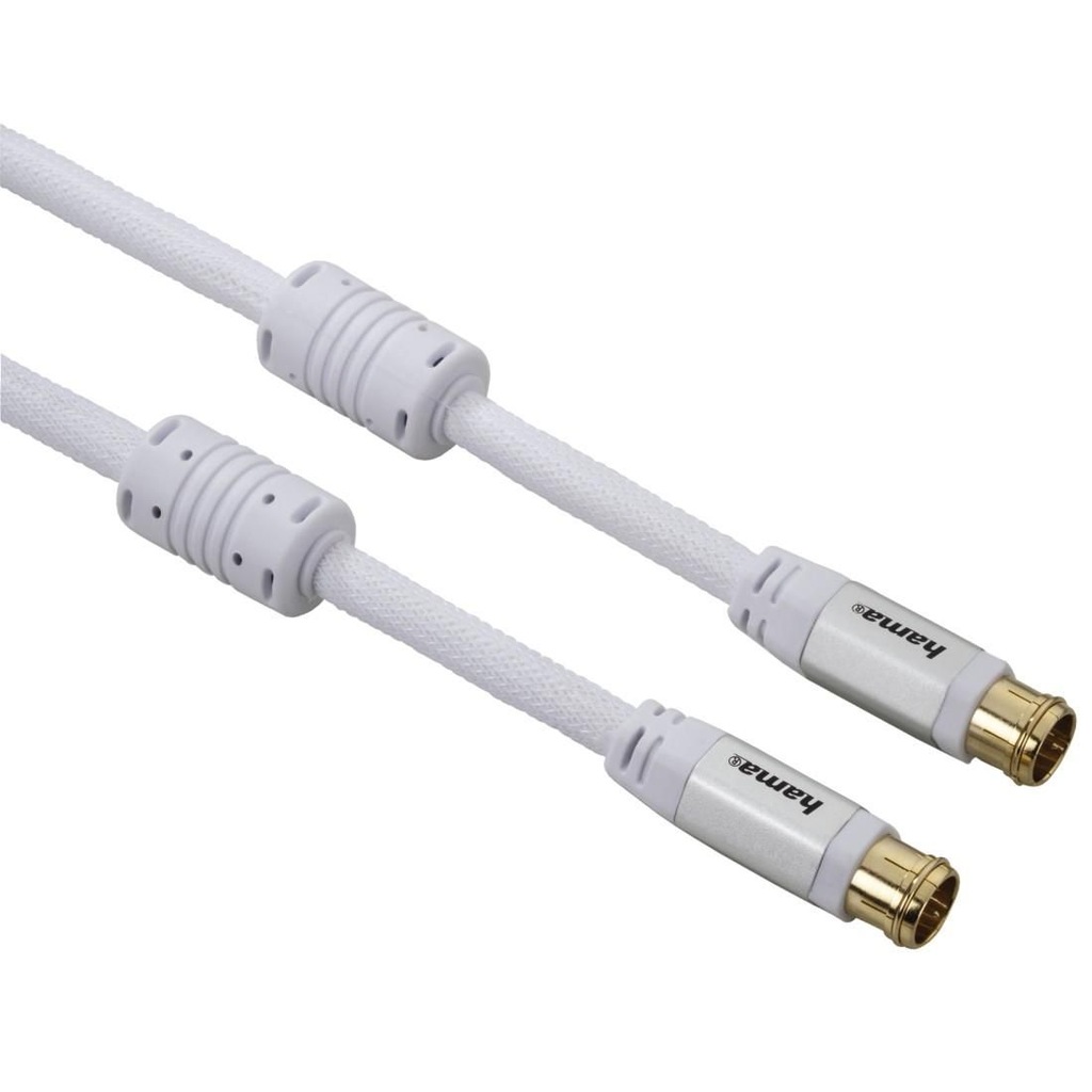 SAT Connection Cable, quick F plug - quick F plug,