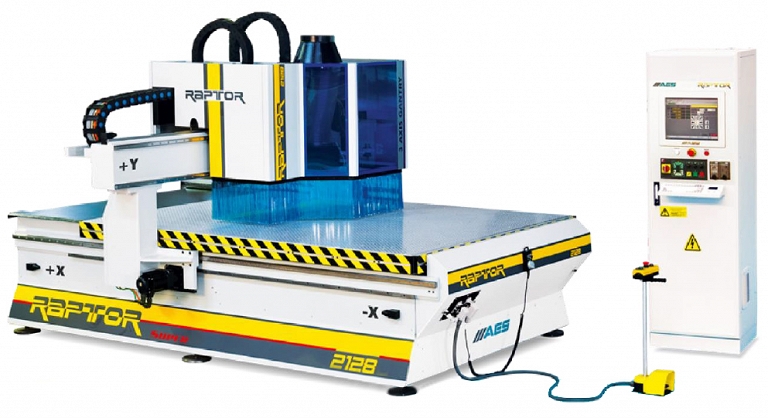 RAPTOR 2128 Centrum obróbcze Frezarka CNC AES