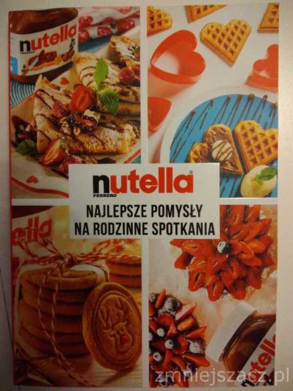 Nutella książka z przepisami na desery
