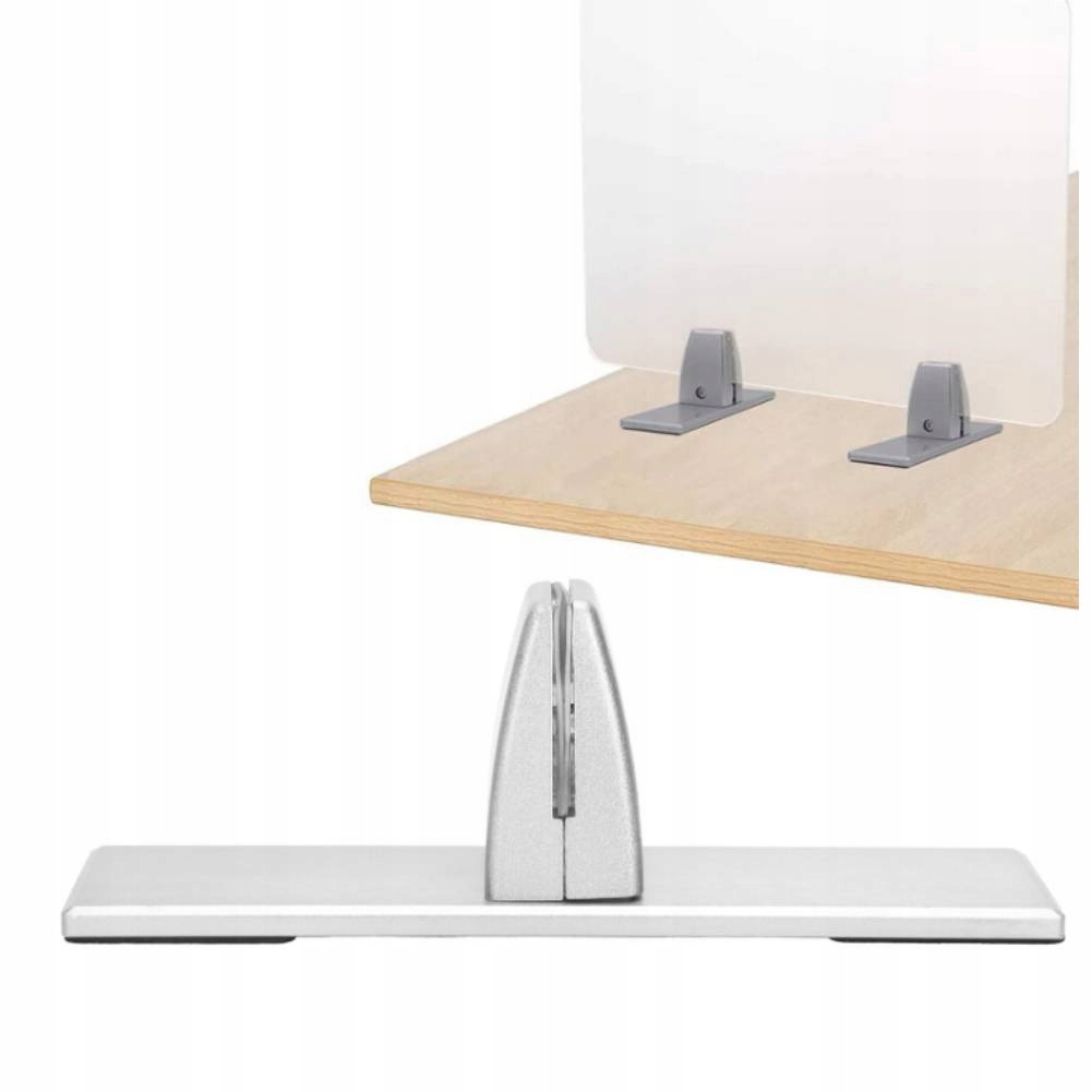 PRZEGRODA EKRANU BIURKA STAŁY ZACISK ZDEJMOWANY