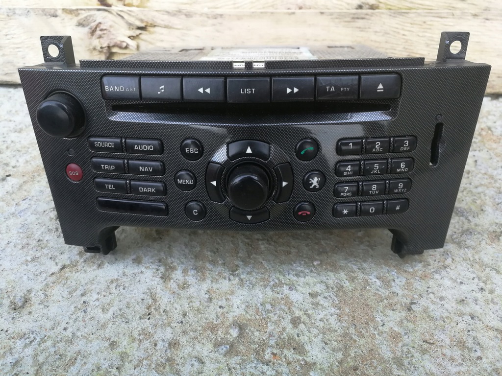 RADIO CD NAWIGACJA PEUGEOT 607 96590509TP 8827897674