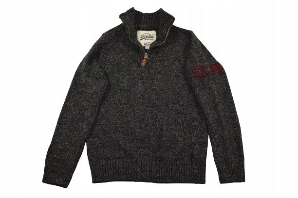 194) MĘSKI SWETER SUPERDRY ROZ.L