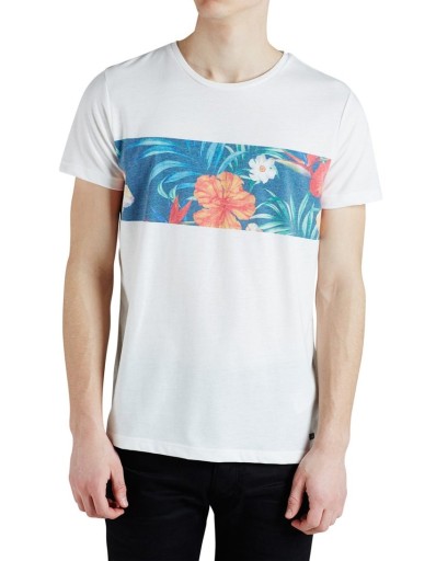 Motyw KWIATOWY flowers tee Jack Jones + S/M