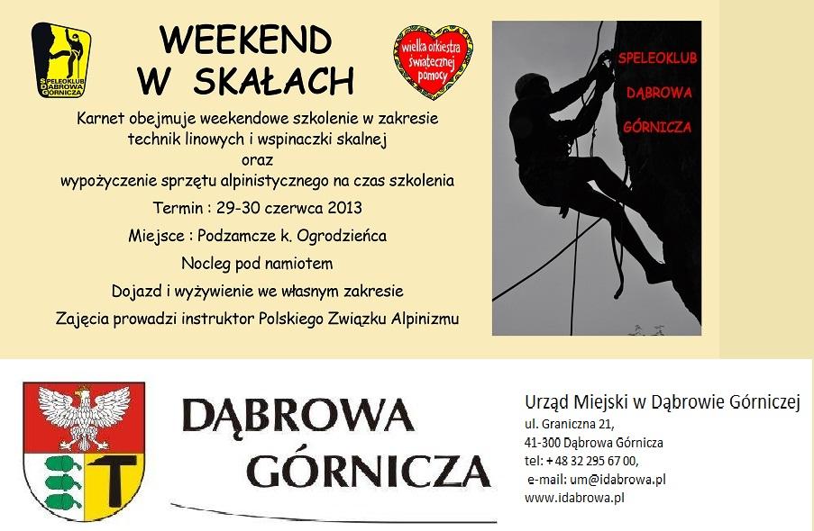 UM DĄBROWA GÓRNICZA  KARNET   WOŚP 2013