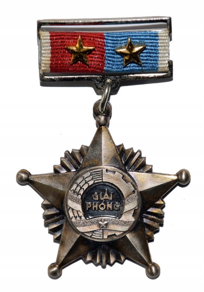 Medal Giai Phong dla pułkownika MKNiK Wietnam