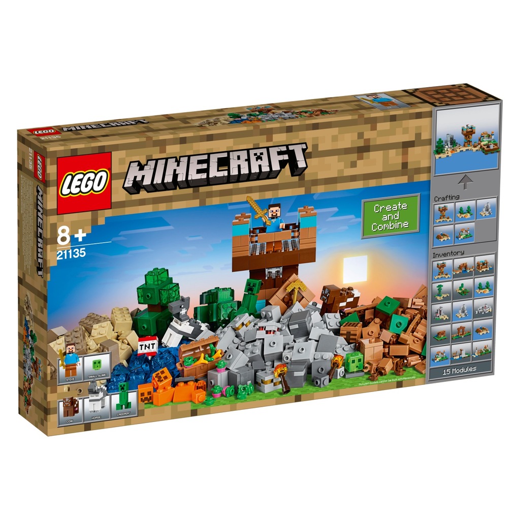 LEGO MINECRAFT 21135 KREATYWNY WARSZTAT