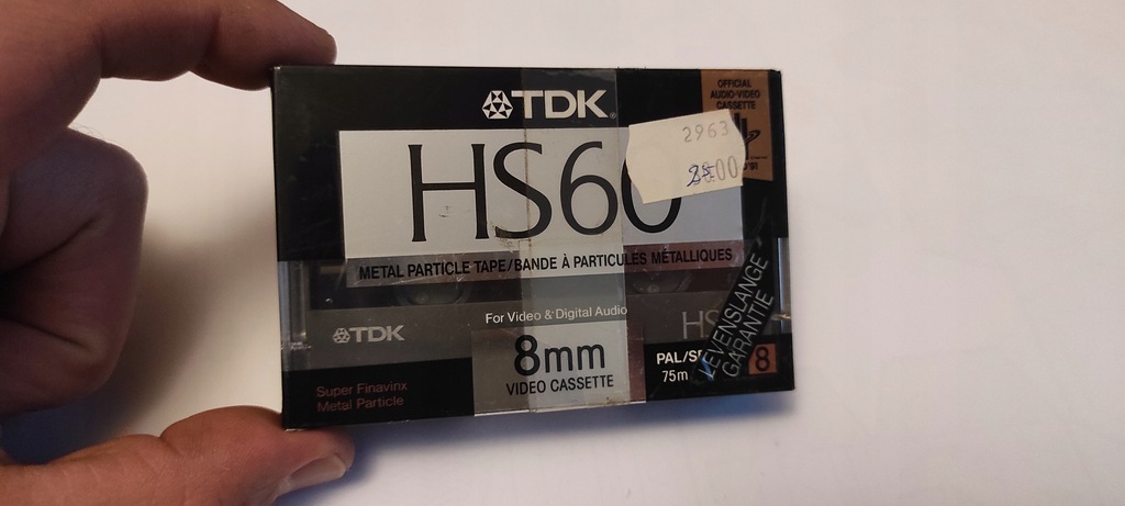 TDK Video 8 HS 60 8mm P5-60HS HS60 Video#17