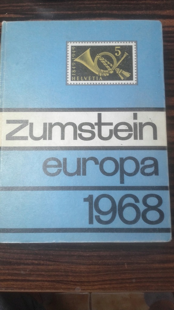 Katalog Znaczków Pocztowych Europa 1968 rok.