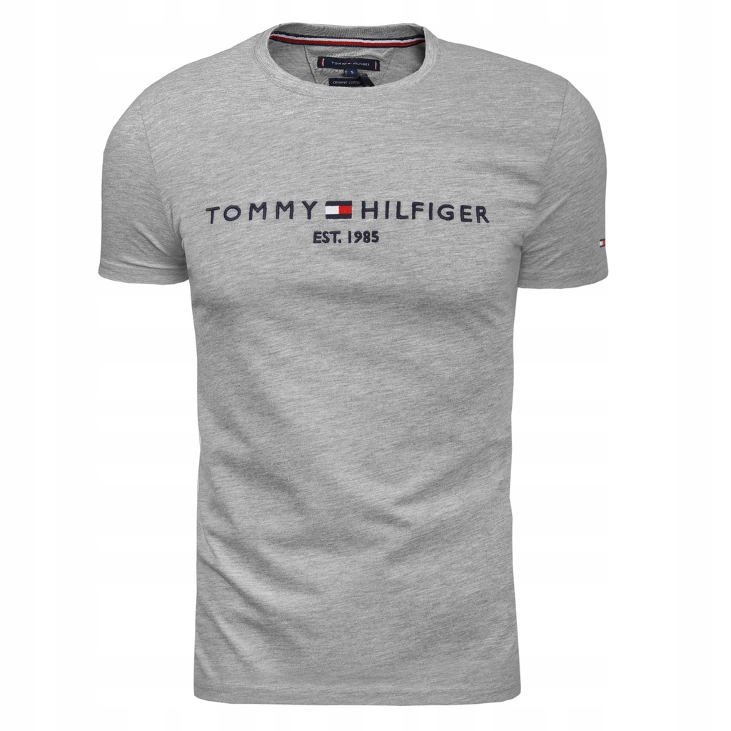 T-shirt Koszulka Tommy Hilfiger EST.1985 Szara L