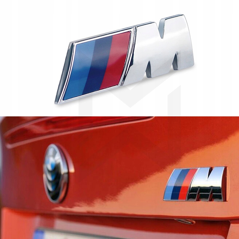 ZNACZEK BMW M POWER M PAKIET KLAPA TYŁ E90 E46 E60