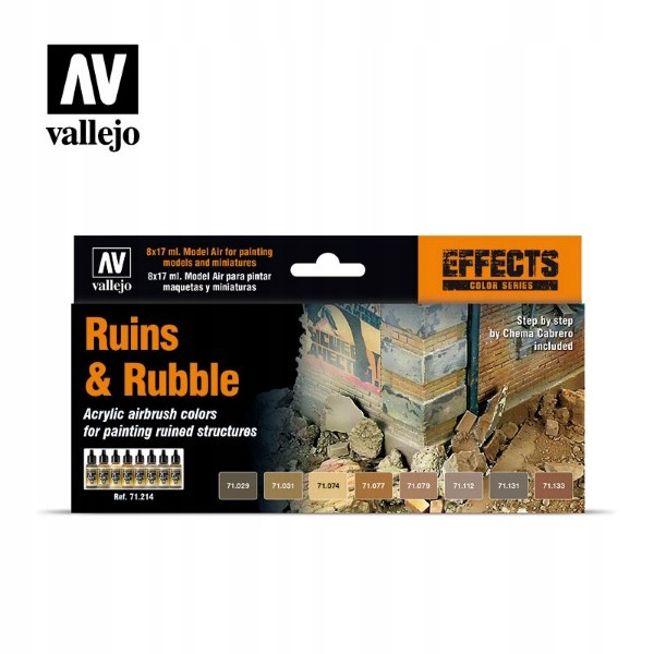 Model Air Set Ruins & Rubble 71.214 | Vallejo