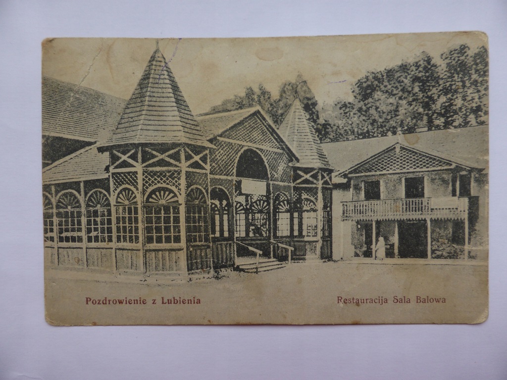 LUBIEŃ 1906 ROK RESTAURACJA