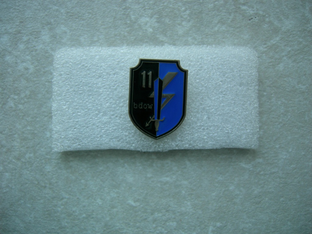 ODZNAKA 11 BATALION DOWODZENIA ŻAGAŃ MINIATURA.