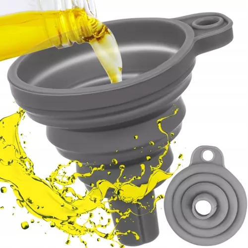 Lejek silikonowy składany Ruhhy kuchenny lej gumowy