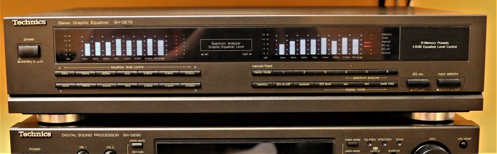 Korektor TECHNICS SH-GE70 + instrukcje