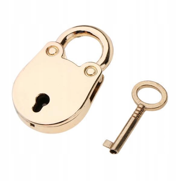 2x METAL PADLOCK 23mm Mini Lock Keyed Luggage Jewelry Diary Small Locks