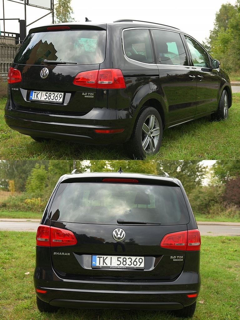 VW SHARAN 2.0 TDI 140KM_NAVI_ XENON_BOGATY_Właścić