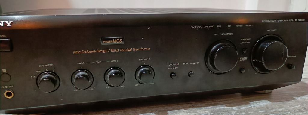 Wzmacniacz SONY Stereo Integrated Amplifier TA-FE600R