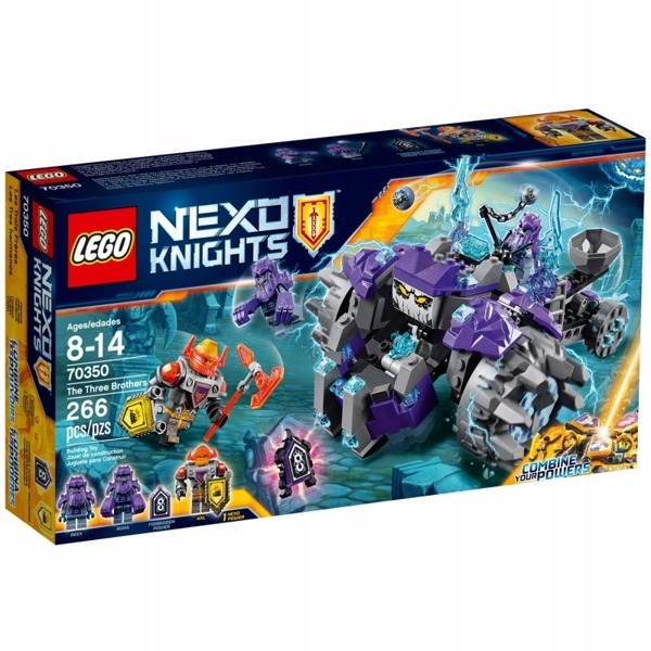 Zestaw Trzej bracia 70350 Lego Nexo Knights Nowość