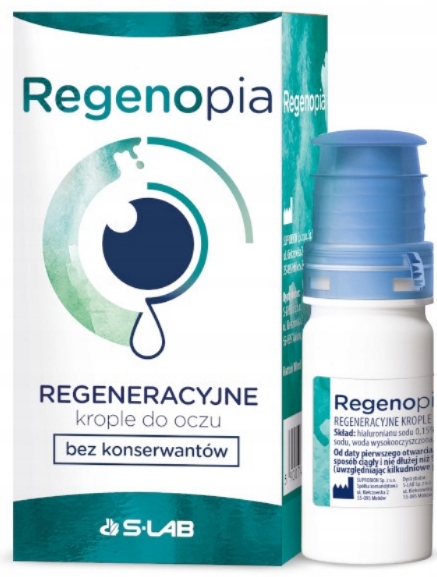 REGENOPIA Regeneracyjne KROPLE BEZ KONSERWANTÓW