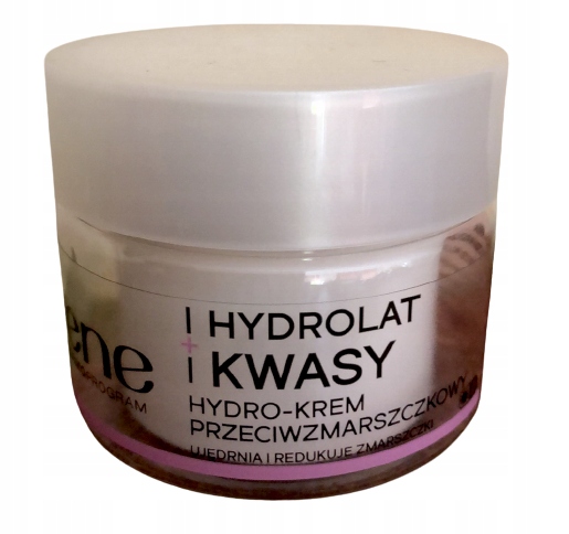 Lirene HYDROLAT+KWASY hydro-krem przeciwzmarszkowy