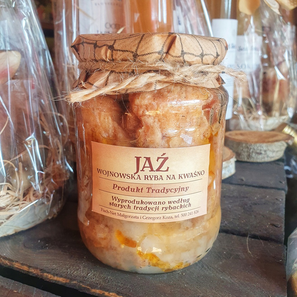 Jaź w zalewie octowej, wojnowska ryba na kwaśno