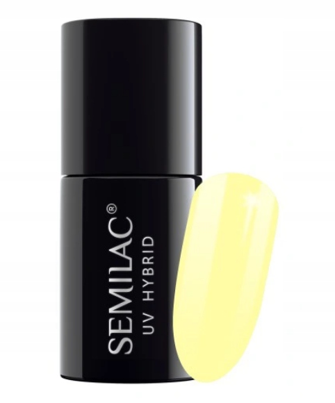 hybrydowy Semilac żółtego i złota 023 banana