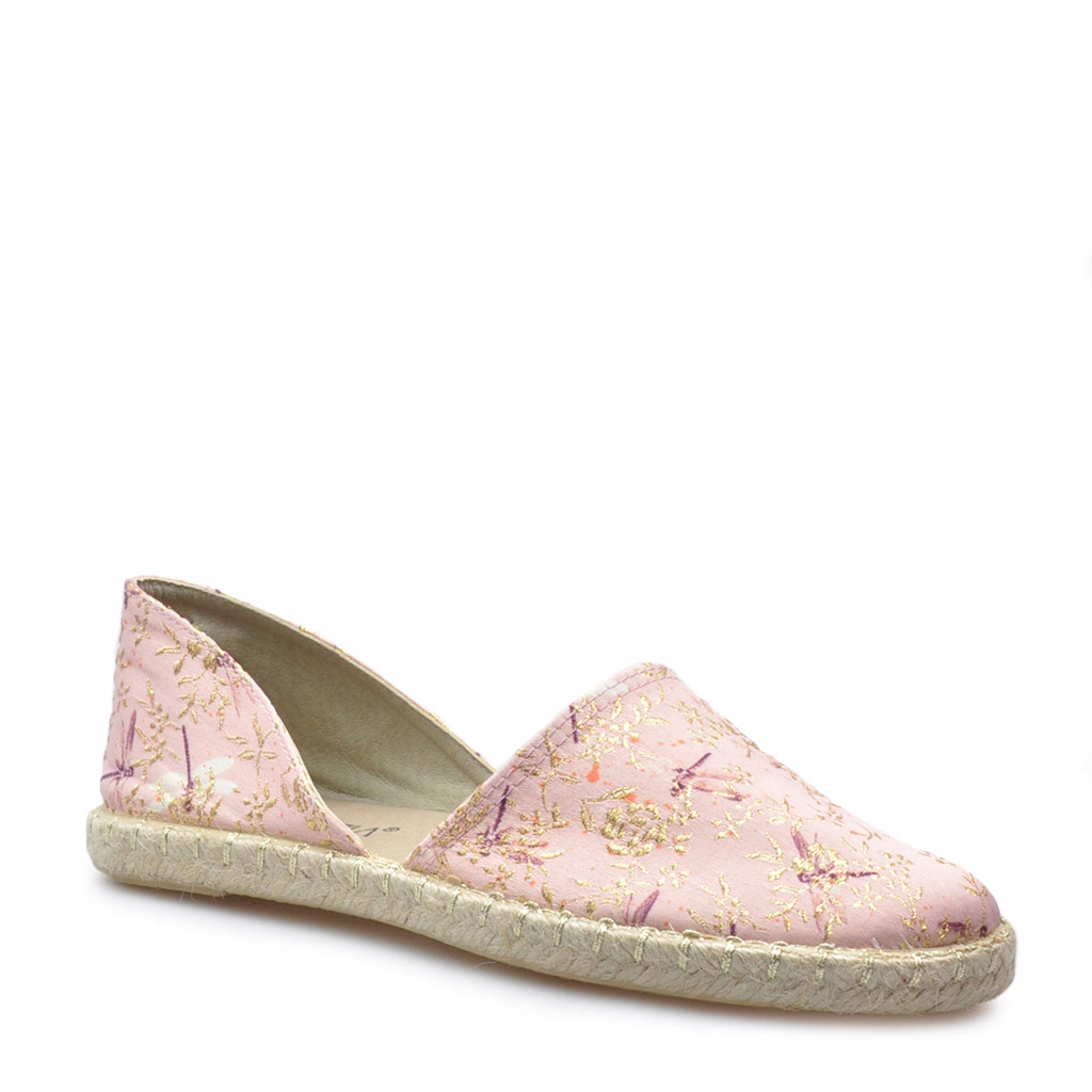 Espadryle Venezia 801418 VAL SA Różowe DAMSKIE