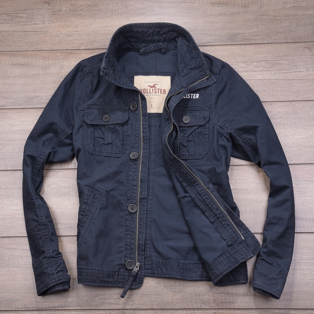 HOLLISTER CALIFORNIA ORYGINALNA KURTKA VINTAGE *L*