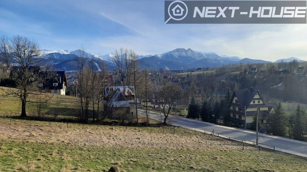 Działka, Zakopane, Tatrzański (pow.), 1086 m²