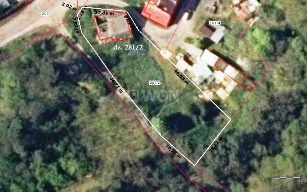 Działka, Drezdenko, Drezdenko (gm.), 1403 m²