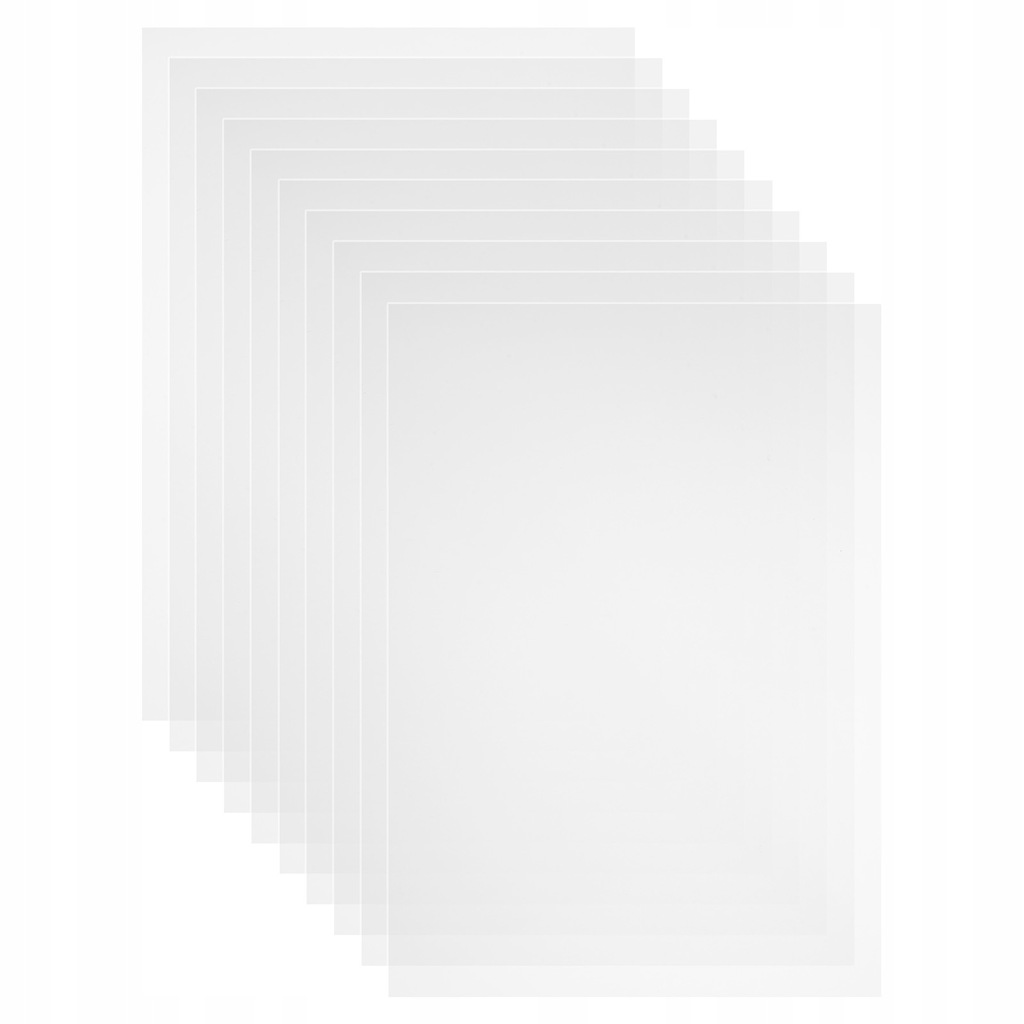 TRANSPARENT PLASTIC SHEET COMPUTER DECOR