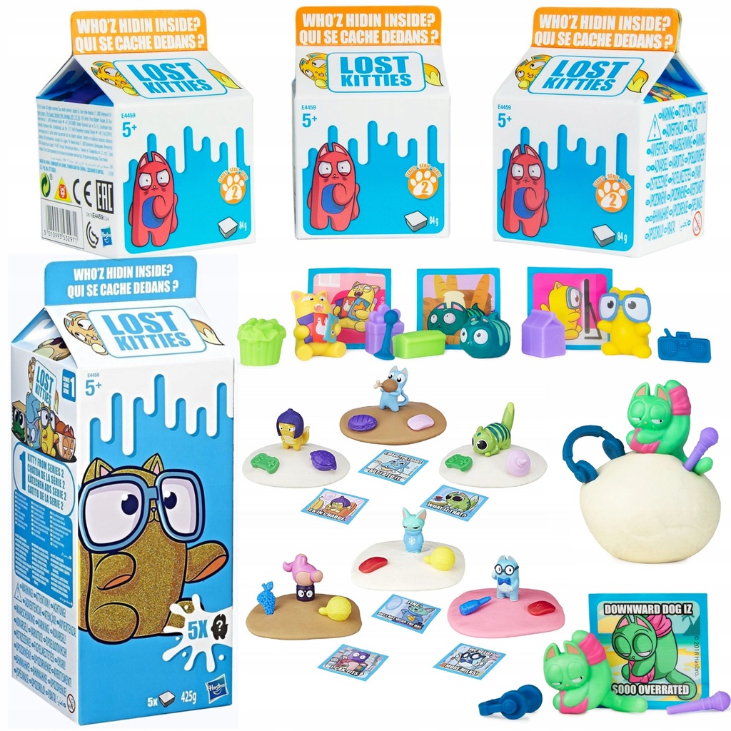 ZAGUBIONE KOTKI LOST KITTIES MLEKO 5-PAK+3-PAK XXL