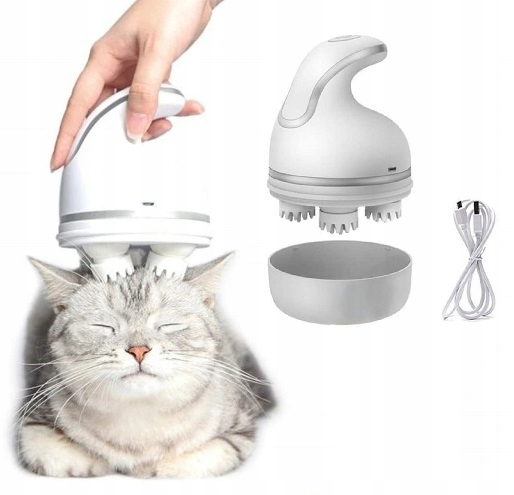 ELEKTRYCZNY MASAŻER DLA KOTA ZABAWKA PUPILA GRATIS