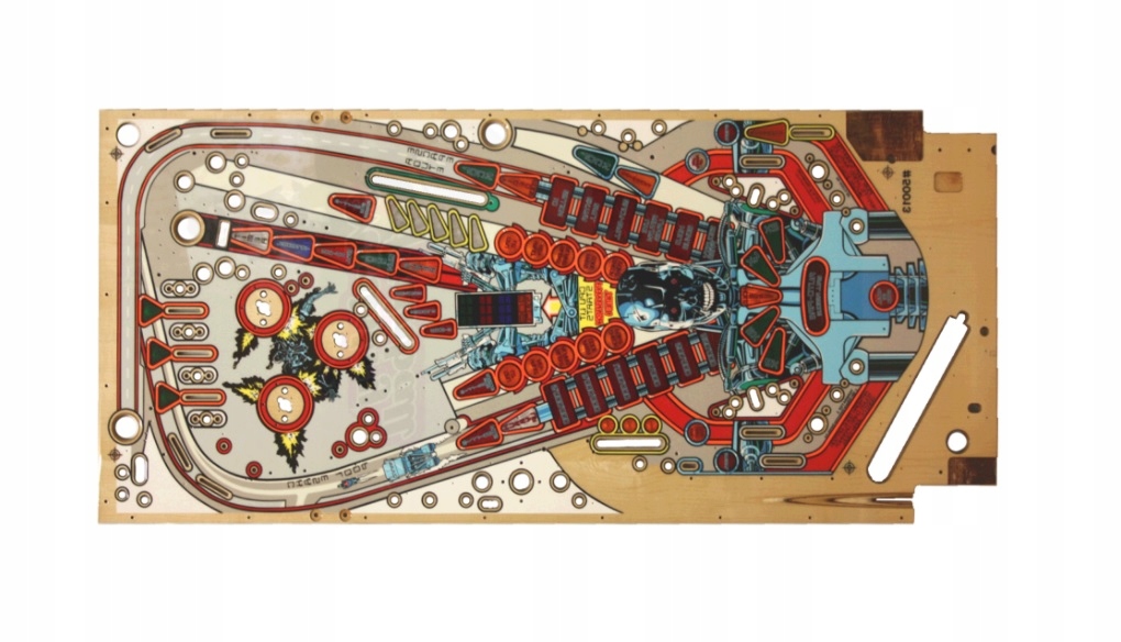 Terminator 2 Playfield Williams NOWY blat Pinball