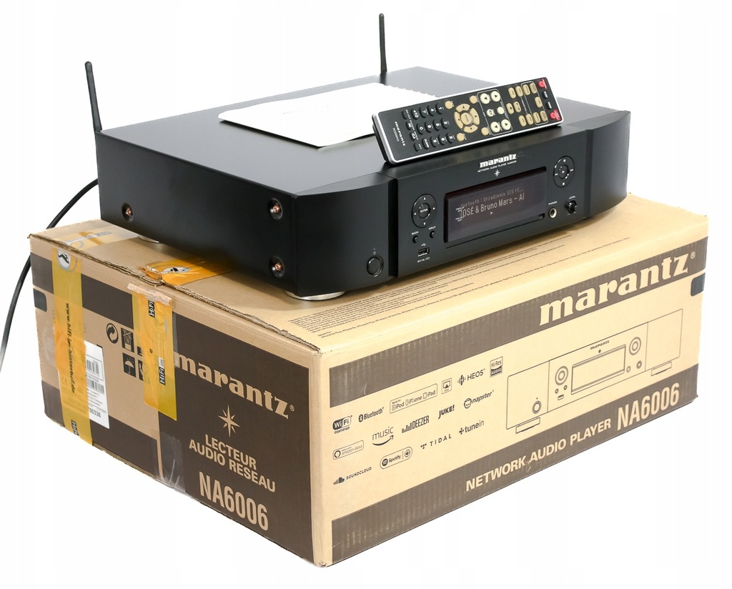 MARANTZ NA6006 FLAGOWY ODTWARZACZ SIECIOWY WIFI BLUETOOTH PILOT INSTR KARTO