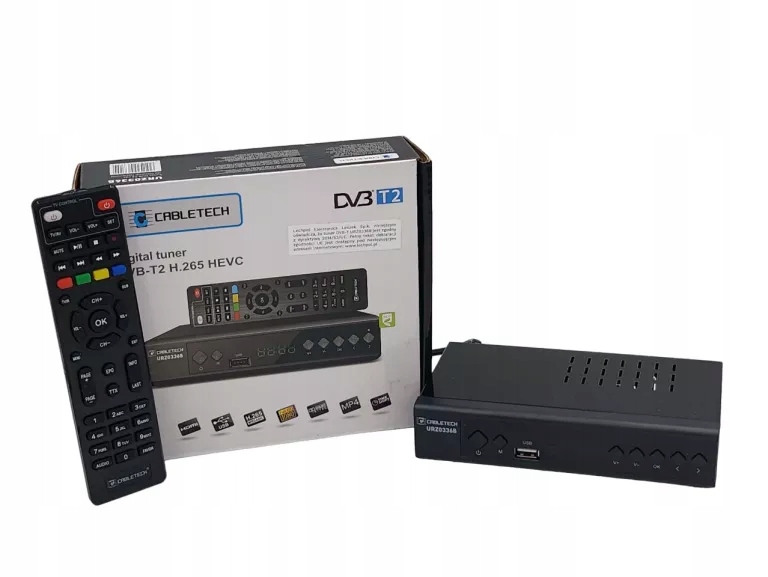 DEKODER CABLETECH DVB-T2 URZ0336B