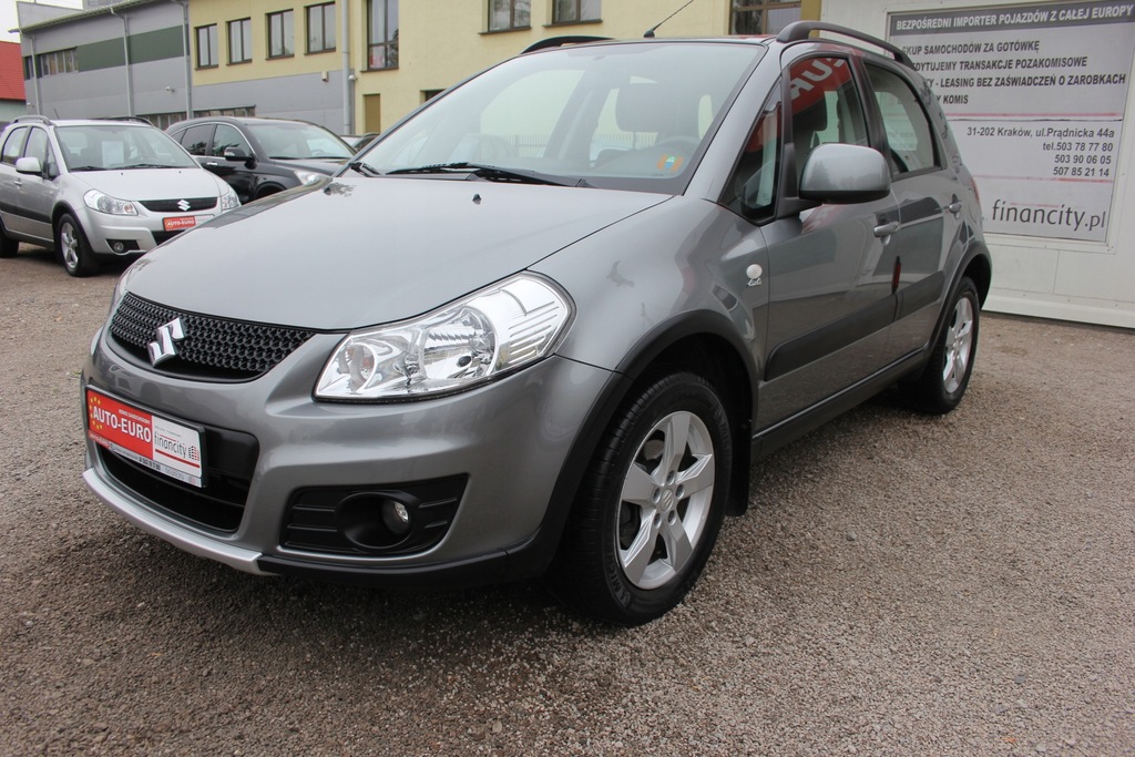 Suzuki SX4 4x4 65 tys przebieg, jak nowy, serw ASO