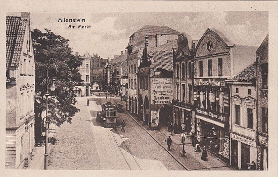 Allenstein- Olsztyn, Am Markt