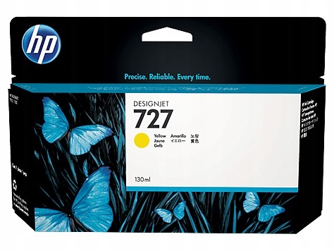 HP Inc. Tusz HP 727 130 ml Yellow B3P21A