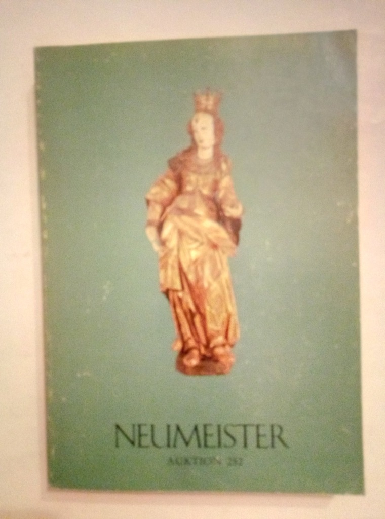 Neumeister Auktion 252 1989 katalog aukcyjny