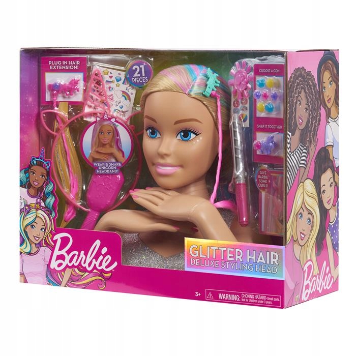 Купить Головка для укладки Barbie 63575 Glitter Deluxe: отзывы, фото, характеристики в интерне-магазине Aredi.ru