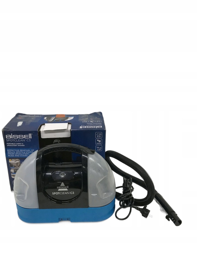 ODKURZACZ PIORĄCY BISSELL SPOT CLEAN C3 340 W CZARNY