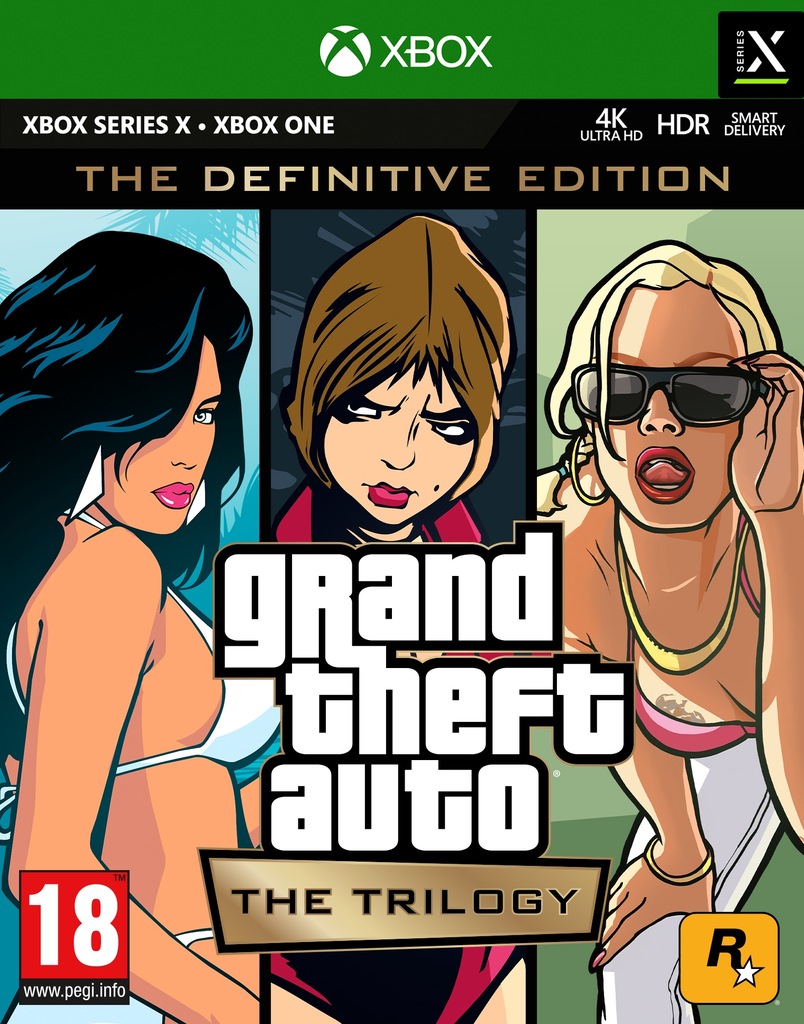 Grand Theft Auto. The Trilogy. The Definitive Edition Xbox Series X