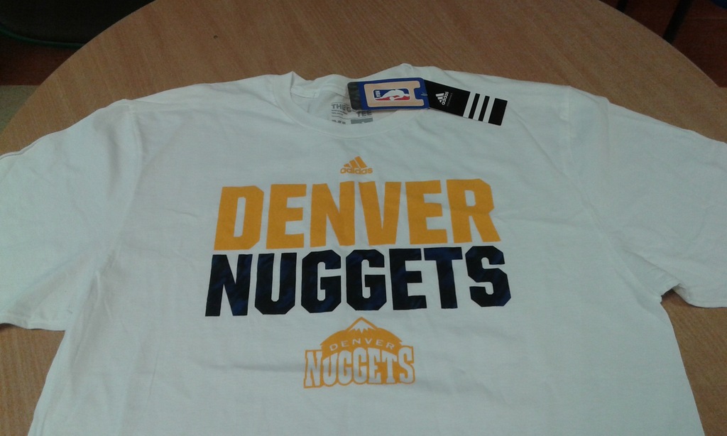 T-shirt Denver Nuggets z 2015 roku