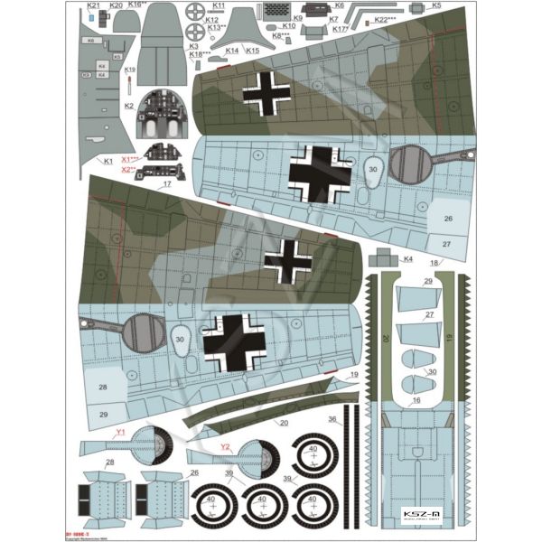 Купить WAK 3/15 — Самолет Мессершмитт Bf-109E-3 1:33: отзывы, фото, характеристики в интерне-магазине Aredi.ru