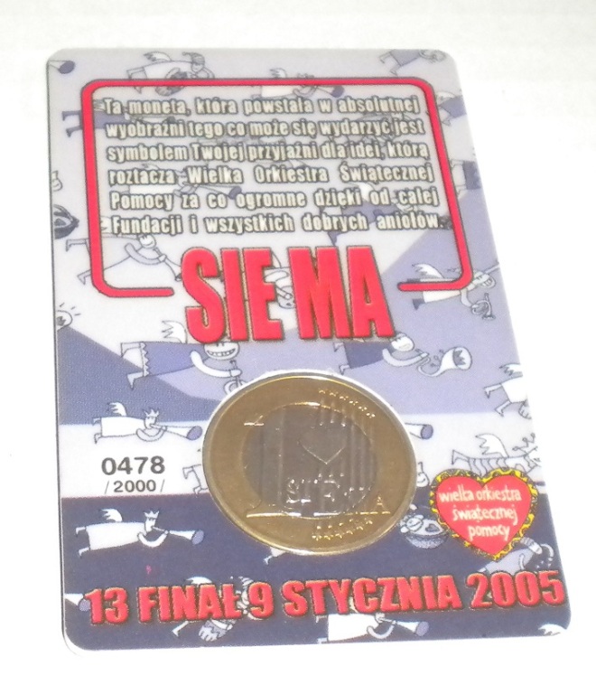 Moneta 1 SIEMA 2005 - Nr 0478/2000