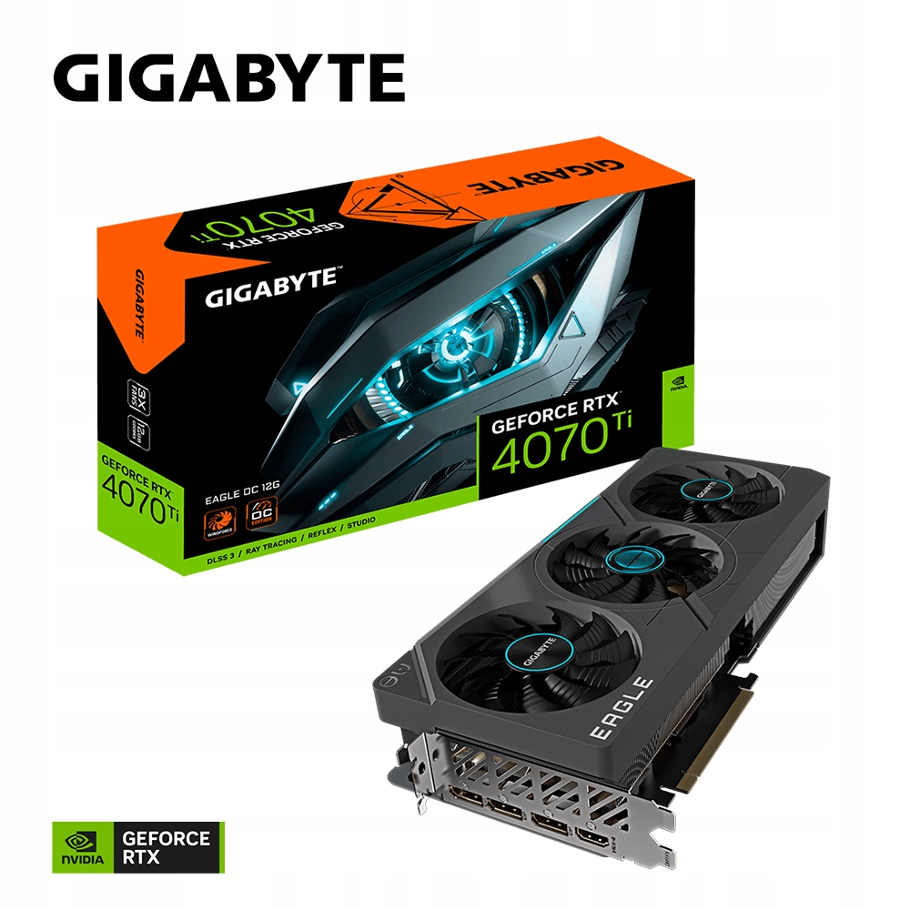 Купить Видеокарта Gigabyte RTX 4070 Ti EAGLE OC: отзывы, фото, характеристики в интерне-магазине Aredi.ru