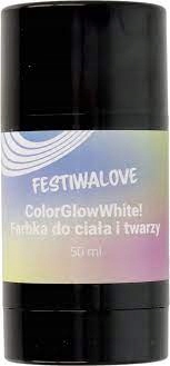 FESTIWALOVE farbka do ciała i twarzy sztyft biel