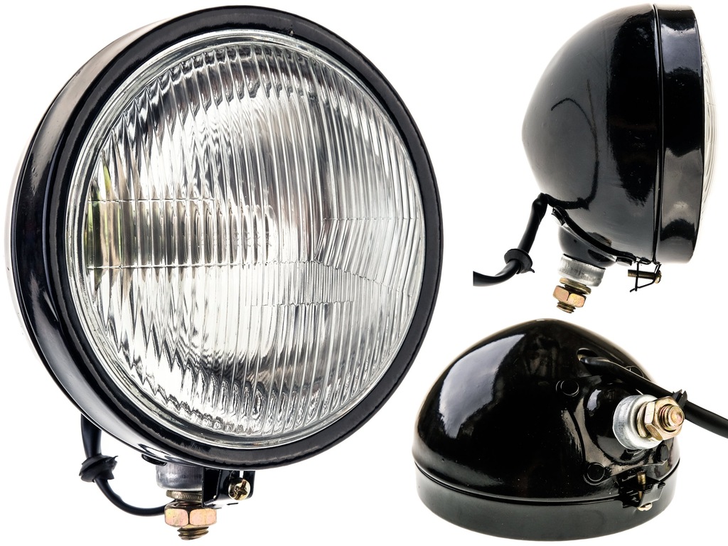 фара противотуман "галоген" прозрачная #8724. фары для трактора передние 12вольт. фара тракторная. блок фар джинма 804. фары мтз фг 305.